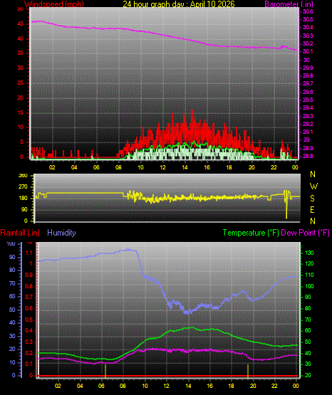 24 Hour Graph for Day 10
