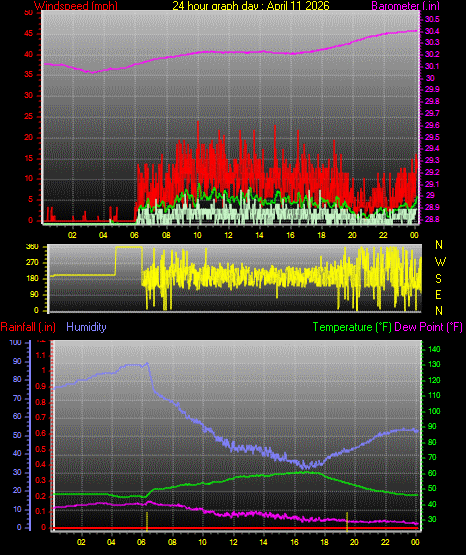 24 Hour Graph for Day 11
